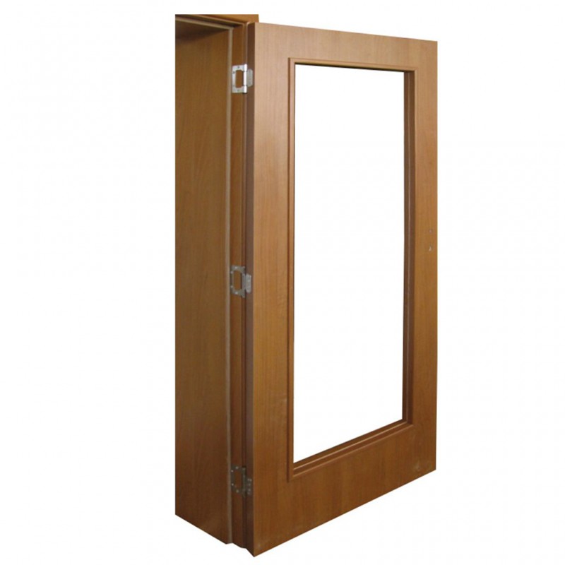 HINGE FOR DOORS AND WINDOWS 100x90x2.5 / NICKEL MAT